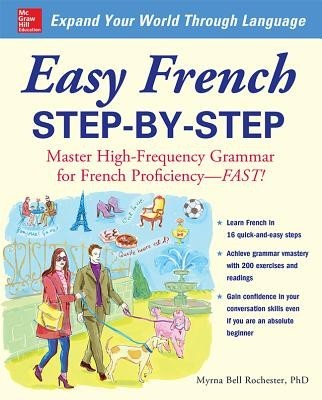 Easy French Step-By-Step: Master High-Frequency Grammar for French Proficiency--Fast! foto