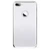Husa iPhone 7 Plus GloMax 3in1 PerfectFit Argintie - Protectie Soc, Praf, Zgarieturi, Policarbonat, Design Premium
