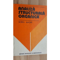 Analiza structurala organica- Sorin Mager