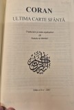 Coran ultima carte sfanta traducere Mustafa Ali Mehmet