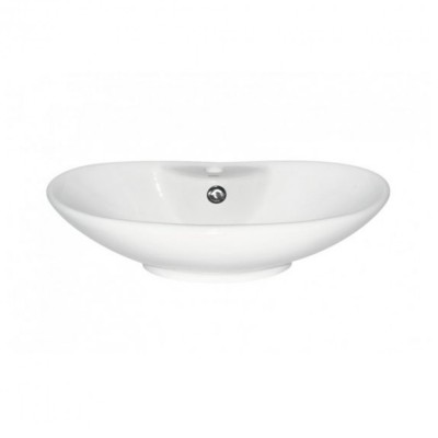 Lavoar ceramic KR-139, 58x38 cm, alb lucios foto