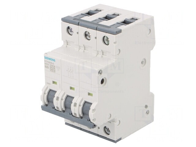 &Icirc;ntrerupător de supracurent 25A 3P 10kA 230/400V