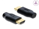 Adaptor USB Type C la HDMI (DP Alt Mode) M-T 8K60Hz cu HDR/HDCP, Delock 61076