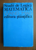 Wang Hao - Studii de logică matematică