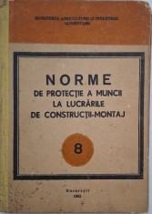 Norme de protectie a muncii la lucrarile de constructii-montaj (coperta putin uzata)
