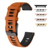 Curea silicon, compatibila Apple Watch 10, 42mm, Burnt Orange