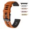 Curea silicon, compatibila Apple Watch 10, 42mm, Burnt Orange