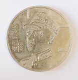 ELVETIA 5 FRANCI 1989 HENRI GUISAN COMEMORATIVA AUNC IN BLISTER ORIGINAL ( CITITI DESCRIEREA )
