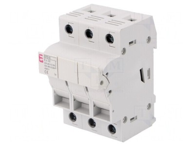 Separator cu Fuzibil 20A 400V pentru Șină DIN foto