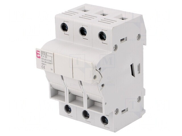 Separator cu Fuzibil 20A 400V pentru Șină DIN
