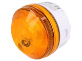 Lumină de semnalizare portocalie flash 15-28VDC