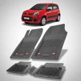 Covorase Fiat Panda III Compatibile 2012-prezent | Black
