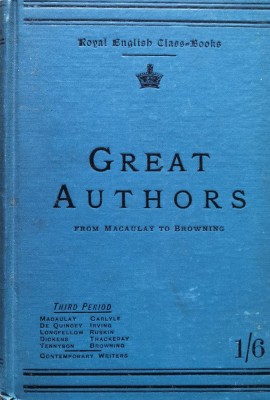 Great Authors from Macaulay to Browning - 1909 - Scott Dalgleish (xx884) foto