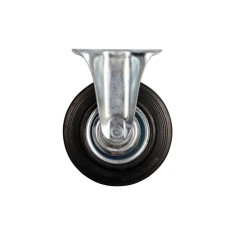 Roata fixa din cauciuc negru 200 x 46 x 235 mm Vorel 87307