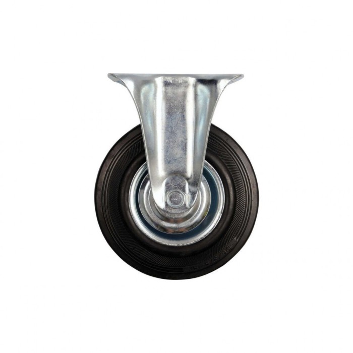 Roata fixa din cauciuc negru 200 x 46 x 235 mm Vorel 87307