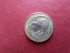 Moneda one dollar 1990 New Zealand