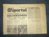 Ziarul Sportul 13 Iulie 1981 - Interviuri Antrenori Divizia A - Stare Buna