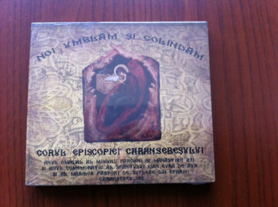 corul episcopiei caransebesului noi umblam si colindam cd disc muzica sigilat M foto