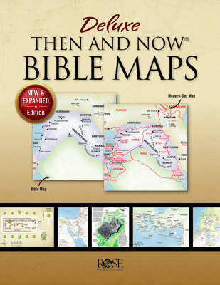 Deluxe Then &amp;amp; Now Bible Maps - Paperback foto