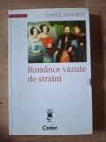 Romance vazute de straini- Vasile Panopol
