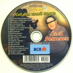 CD Gică Petrescu &lrm;&ndash; Cel Din Urmă Tango revista Taifasuri