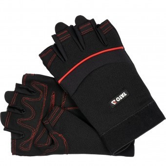 Manusi de protectie Yato YT-74660, prindere Velcro, fara degete, marimea L foto