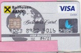 bnk crc Card bancar Raiffeisen Business Visa Debit - expirat