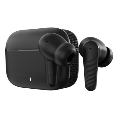 Casti wireless T8 TWS, gaming sport audio, Negru, Bluetooth 5.4, ENC (Environmental Noise Cancellation), Autonomie 35 ore foto