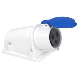 Priza industriala PT fixa 2P+E 32A Schneider 230V PKF32W423