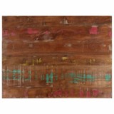 vidaXL Blat de masă, 80x60x3,8 cm, dreptunghiular, lemn masiv reciclat