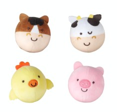 Set de jucarii pentru bebelusi animale de la ferma