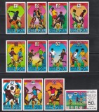 Coreea de Nord 1978 - Istoria Cupei Mondiale de Fotbal, Serie + PA + Colita (Tiraj 10.000) + Bloc (Tiraj 10.000), NDT, RARE, 6 POZE, SET COMPLET, MNH