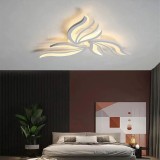 Cumpara ieftin Lustra LED cu Telecomanda Zahra 37W cu 3 Petale Lumina Rece Calda Neutra Dimabila Alb, Alessandro DESIGN