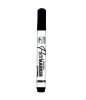 Marker whiteboard Negru Flexoffice varf rotund 2.5mm pentru tabla alba sticla cerneala alcool non-toxic