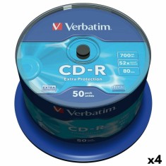 CD-R Verbatim Extra Protection 700 MB 52x 50 Piese (4 Unități)