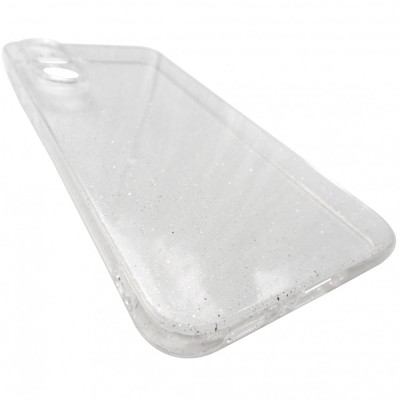 Husa silicon transparenta cu sclipici pentru Samsung Galaxy A56 5G foto