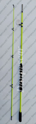 Lanseta WB fibra sticla plina 2,10 metri pentru pescuit la dunare 60-180gr foto