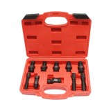 Trusa demontare volanta auto-moto 10 piese Breckner Germany, extractoare M14xP1.5, M19xP1.0, M20xP1.0, M22xP1.0/M22xP1.5, M24xP1.0, M25xP1.5,