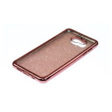 Husa Jelly BLING Sony Xperia M4 Aqua Rose Gold