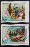 BC103, Monaco 1990, serie picturi, Crucea Rosie