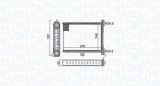 Radiator incalzire habitaclu Fiat Talento, Talento Sasiu; Nissan NV300, NV300 Sasiu; Opel Vivaro B, Vivaro B Sasiu; Renault Fluence, Grand Sc&eacute;nic