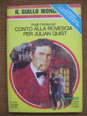 Hugh Pentecost - Conto alla rovescia per Julian Quist (in limba italiana)