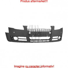 Bara fata Audi A4 (B7), 11.2004-03.2008, grunduita, cu gauri pentru senzori de parcare, 8E0807105B foto