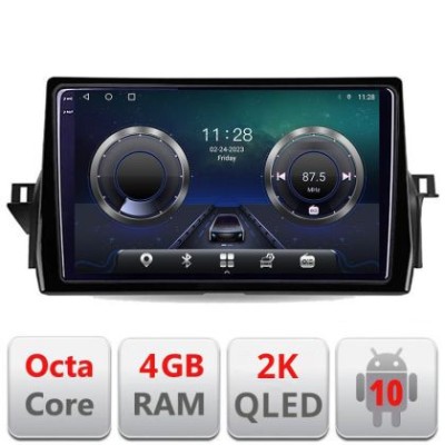 Navigatie Toyota Camry 2021- C-camry2021 Android Octa Core Ecran 2K QLED GPS 4G 4+32GB 360 kit-camry2021+EDT-E410-2K CarStore Technology foto