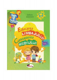 Caietul meu de grădiniță. Educarea limbajului și cunoașterea mediului (3-4 ani) - Paperback - Ştefania Antonovici - Aramis