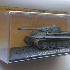 Macheta Tanc Tiger I Sd.Kfz.181 Germania 1943 WW2 - Altaya 1/72