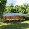 VidaXL Cort de petrecere profesional, verde, 4 x 9 m, 90 g/m&sup2; 48515