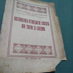 PLIANT DISTRUGEREA VETRELORDE CUSCUTA DIN TRIFOI SI LUCERNA