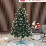 Brad artificial Christmas Deluxe by Sersimo,Crystal nins cu merisoare,2D,150cm