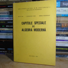 ION D. ION - CAPITOLE SPECIALE DE ALGEBRA MODERNA * CURS , UNIV. BUC. , 1984 #